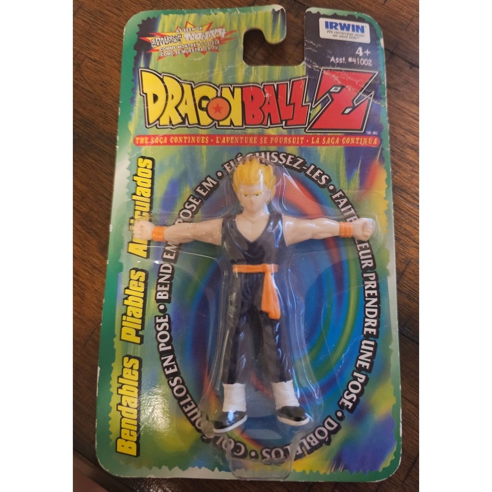 DragonBall Z S.S. Gohan Bendables Action Figure Irwin Toy 1999 Vintage 41002